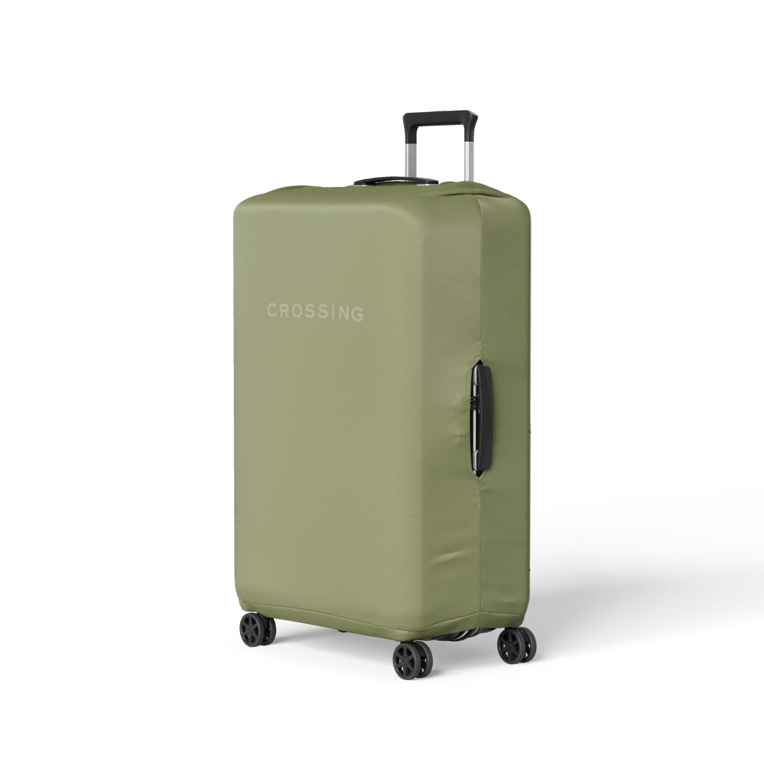 Crossing Block Series Luggage Cover M (23'-26') - Moss