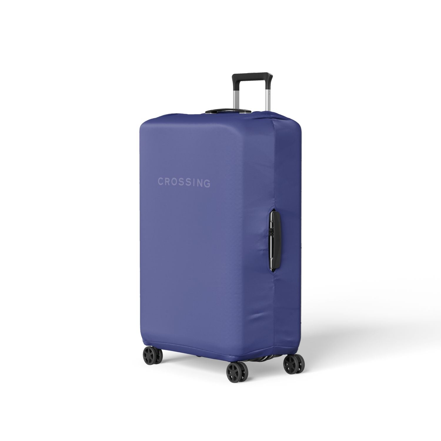 Crossing Block Series Luggage Cover S (18'-22') - Azure Blue
