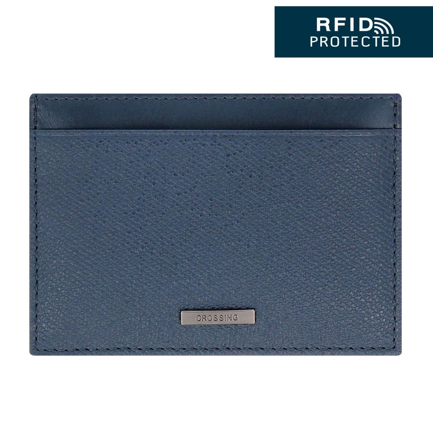 Crossing Elite Card Holder With Vertical Card Slots RFID - Jeans