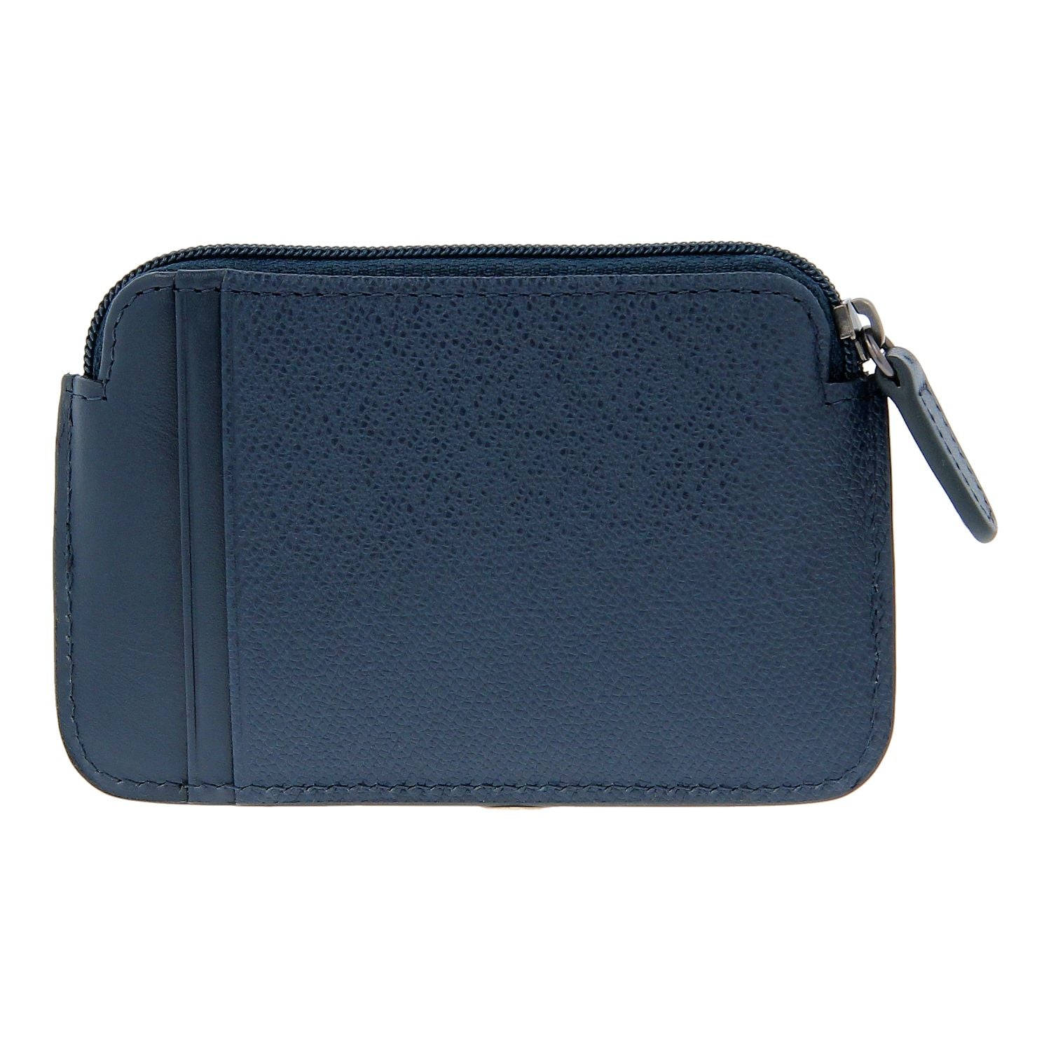 Crossing Elite Leather Key Coin Pouch With Card Slots RFID - Jeans