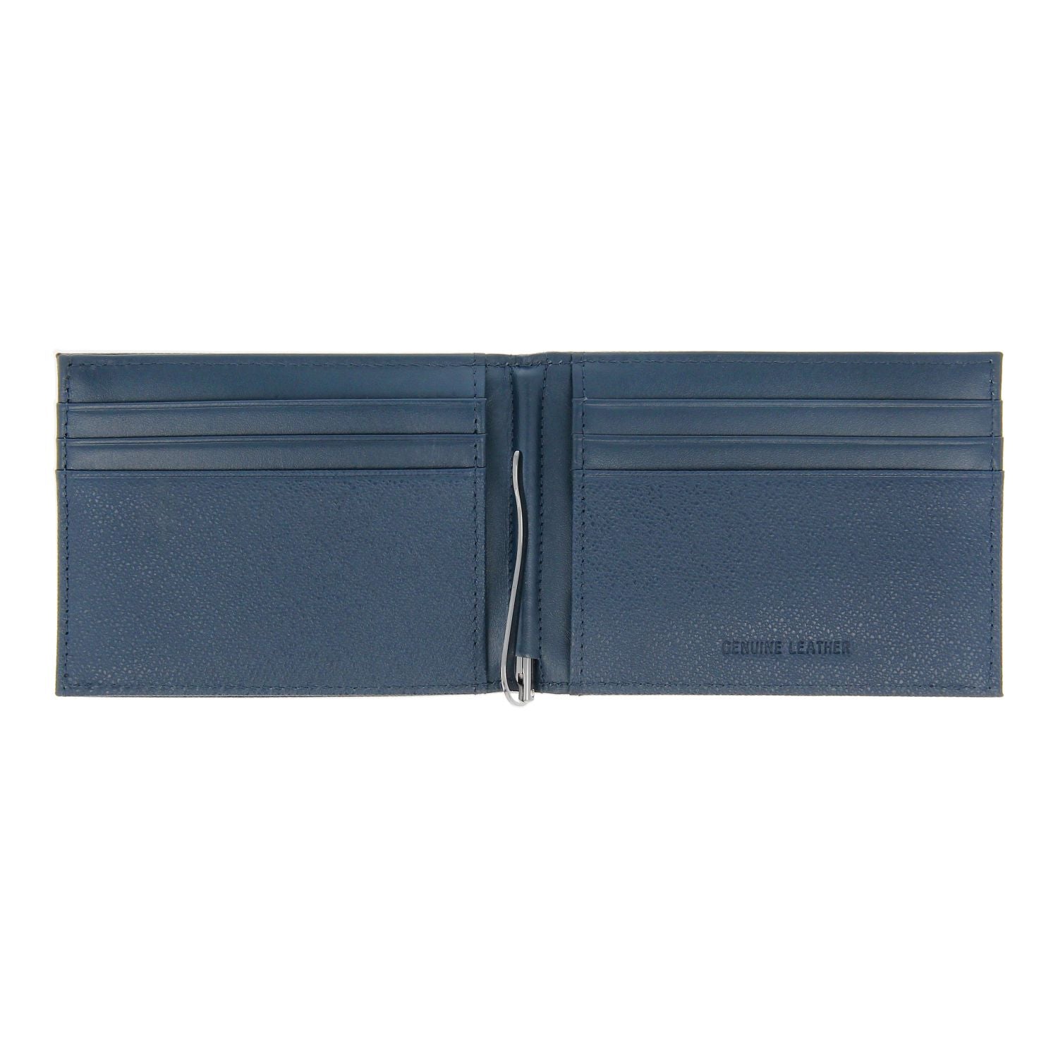 Crossing Elite Leather Money Clip Leather Wallet RFID - Jeans