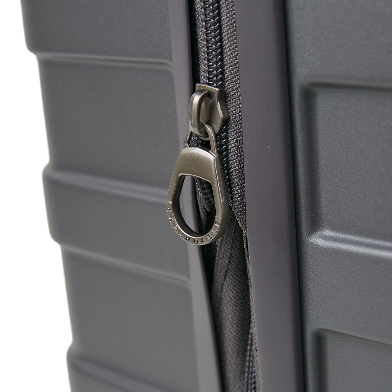 Crossing Groov Pc Trunk 20" Carry On Luggage With Front Access Opening - Dark Grey