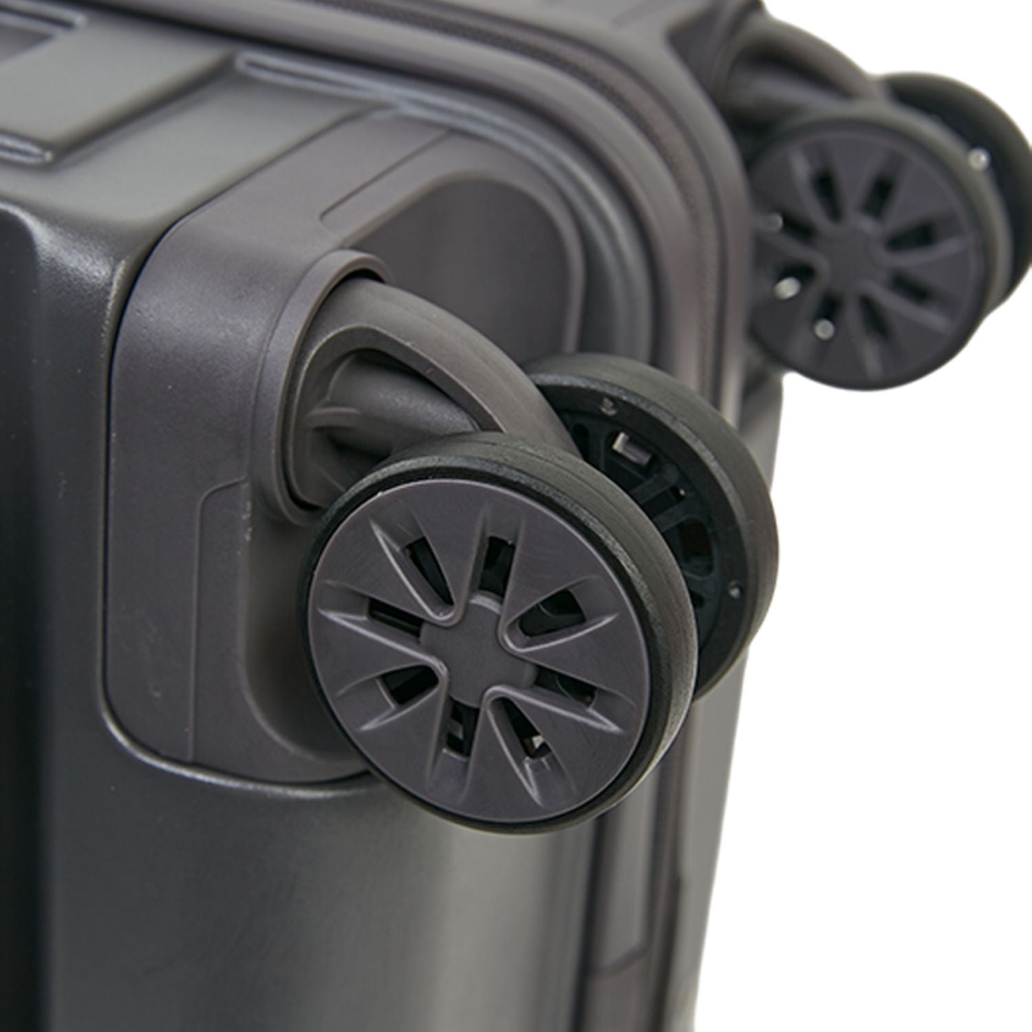 Crossing Groov Pc Trunk 24" Medium Luggage With Front Access Opening - Dark Grey