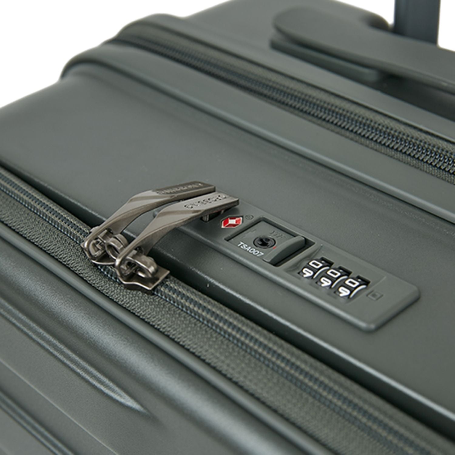 Crossing Groov Pc Trunk 28" Large Luggage With Front Access Opening - Army Green