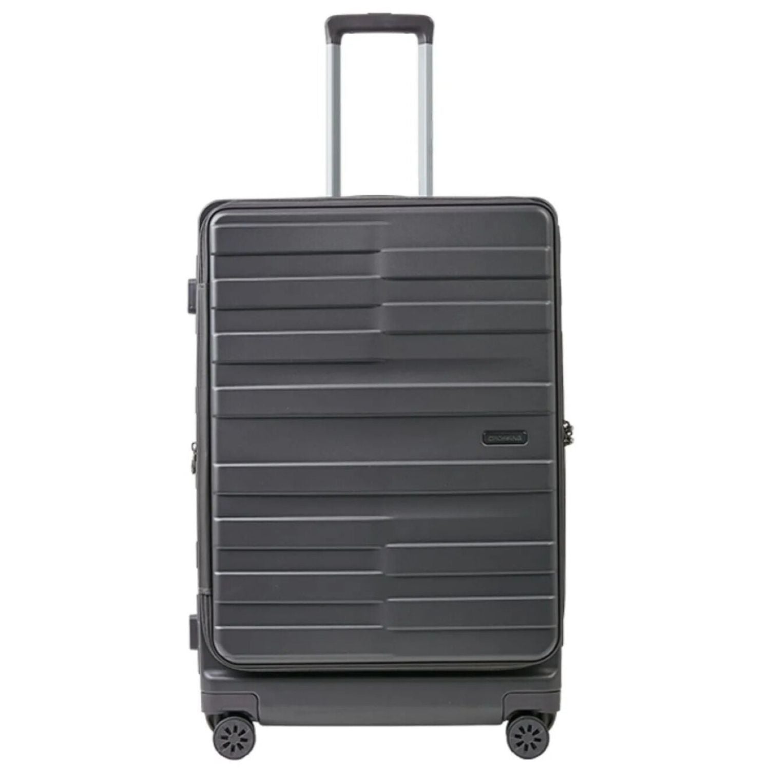 Crossing Groov Pc Trunk 28" Large Luggage With Front Access Opening - Dark Grey