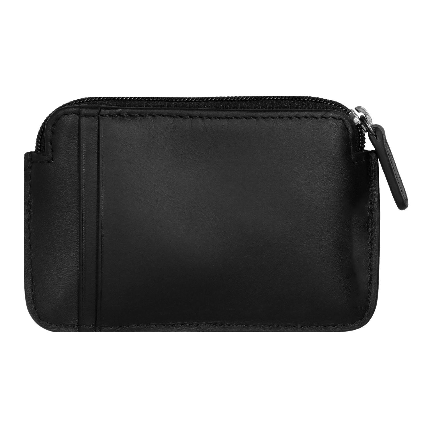 Crossing Infinite Leather Key Coin Pouch With Card Slots RFID - Black