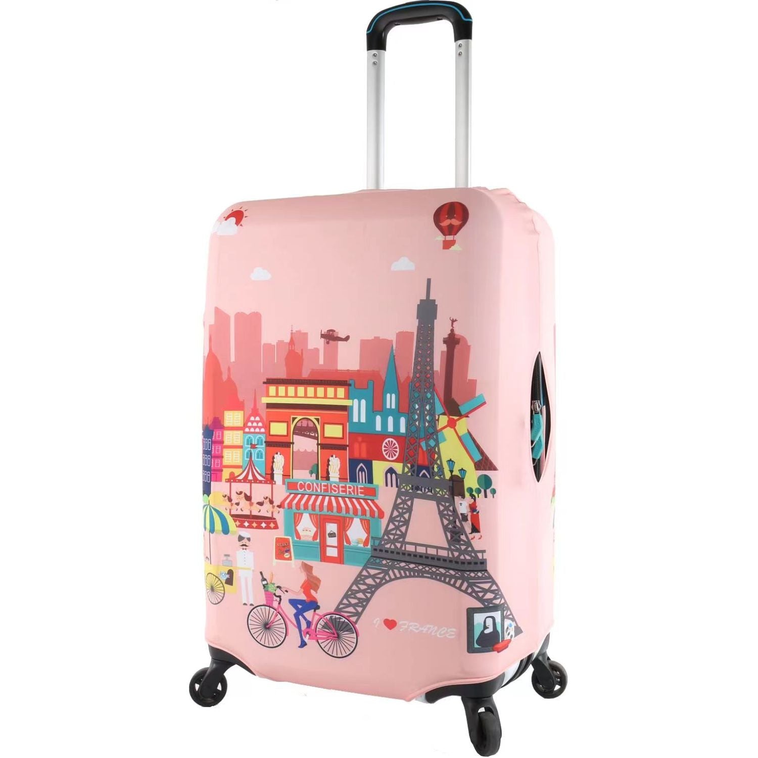 Crossing Luggage Cover Large V3 (26"-28") - Paris