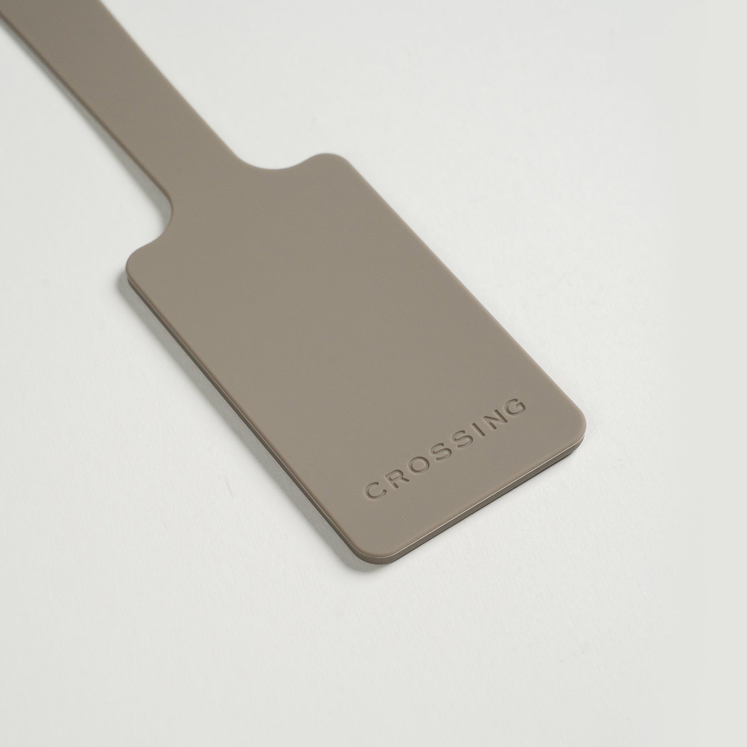 Crossing Luggage Tag - Cement