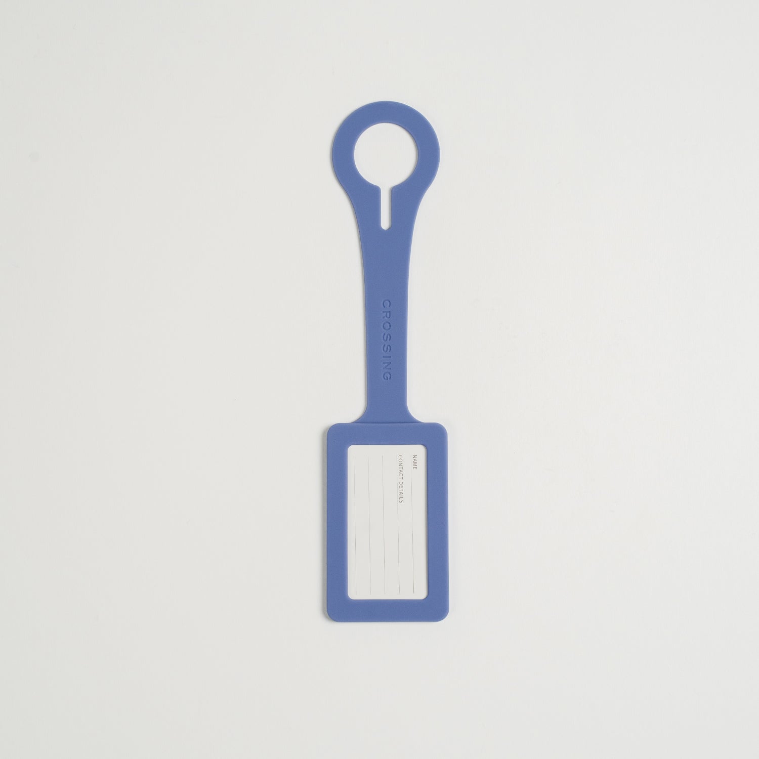 Crossing Luggage Tag - China Blue