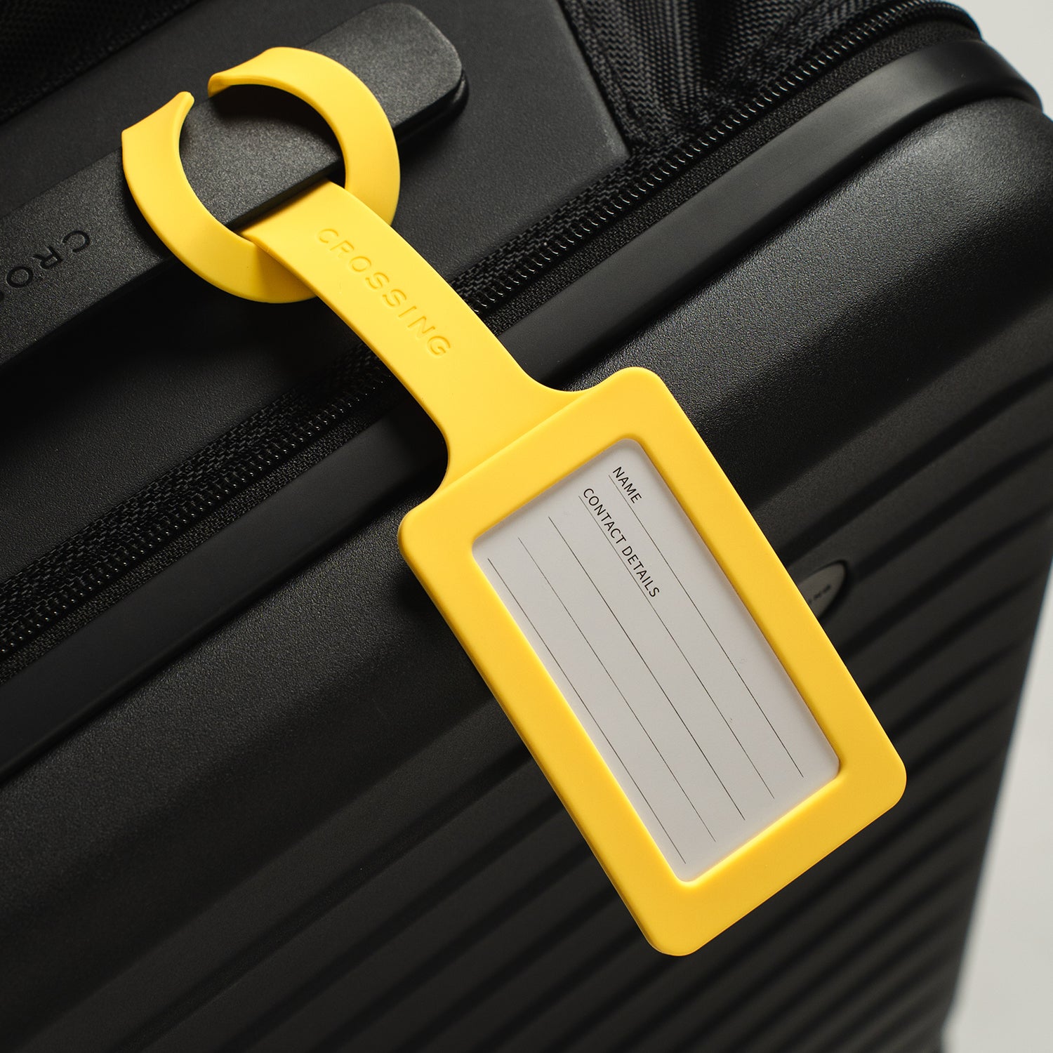 Crossing Luggage Tag - Lemon