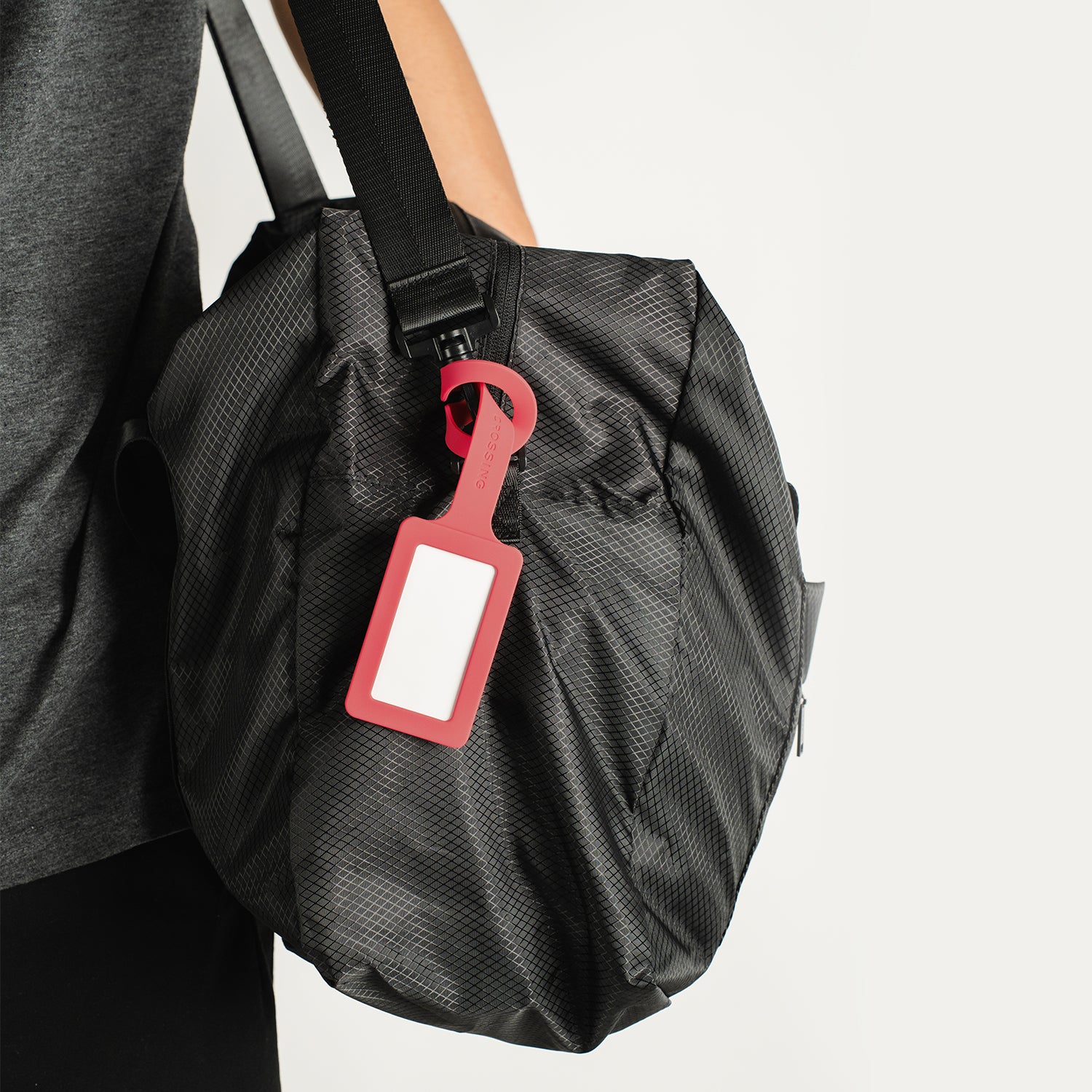 Crossing Luggage Tag - Rouge