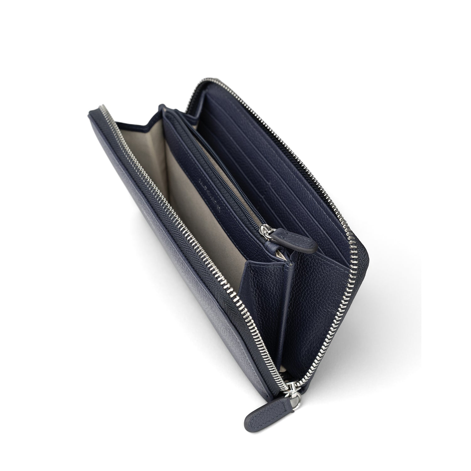 Crossing Milano Long Zip Wallet RFID - Barcoss Navy