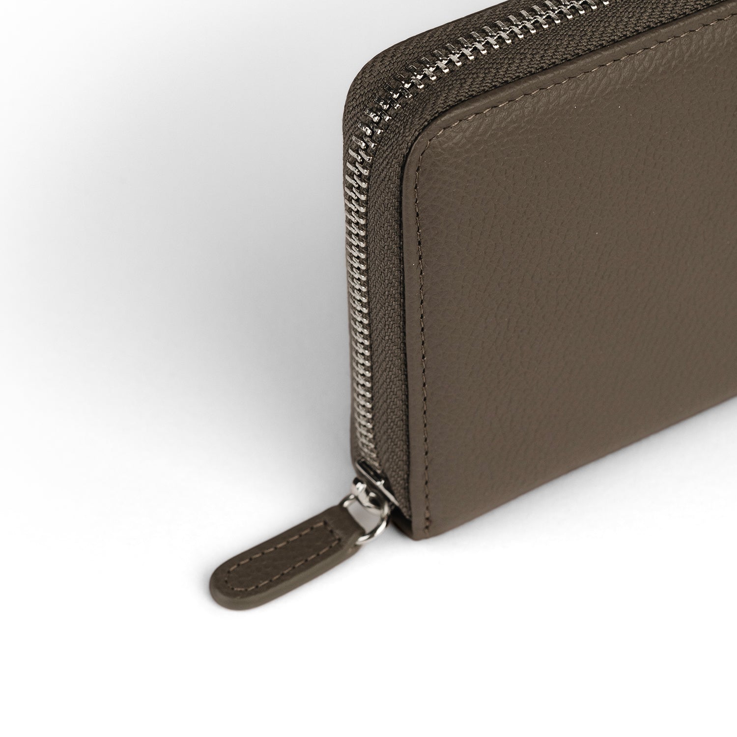 Crossing Milano Long Zip Wallet RFID - Dark Khaki