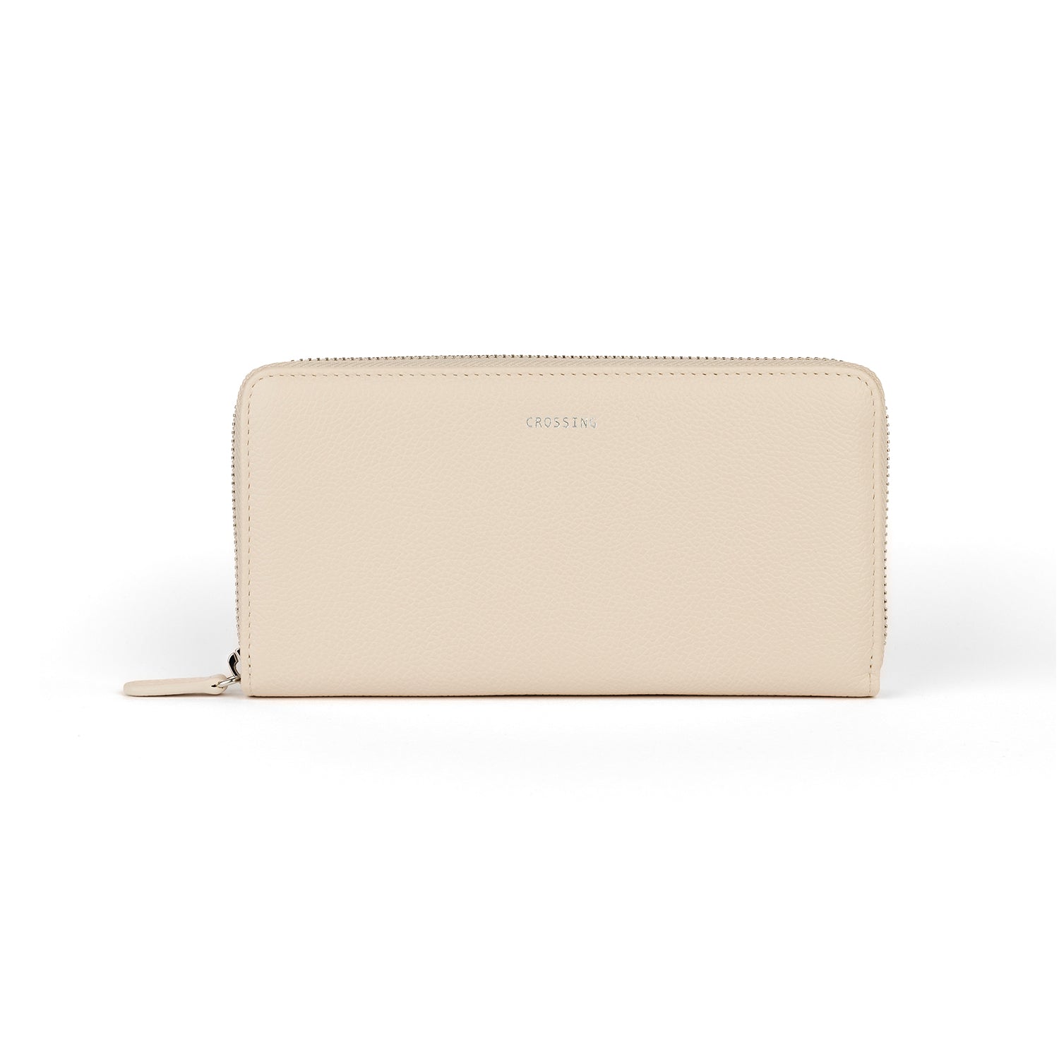 Crossing Milano Long Zip Wallet RFID - New Sand