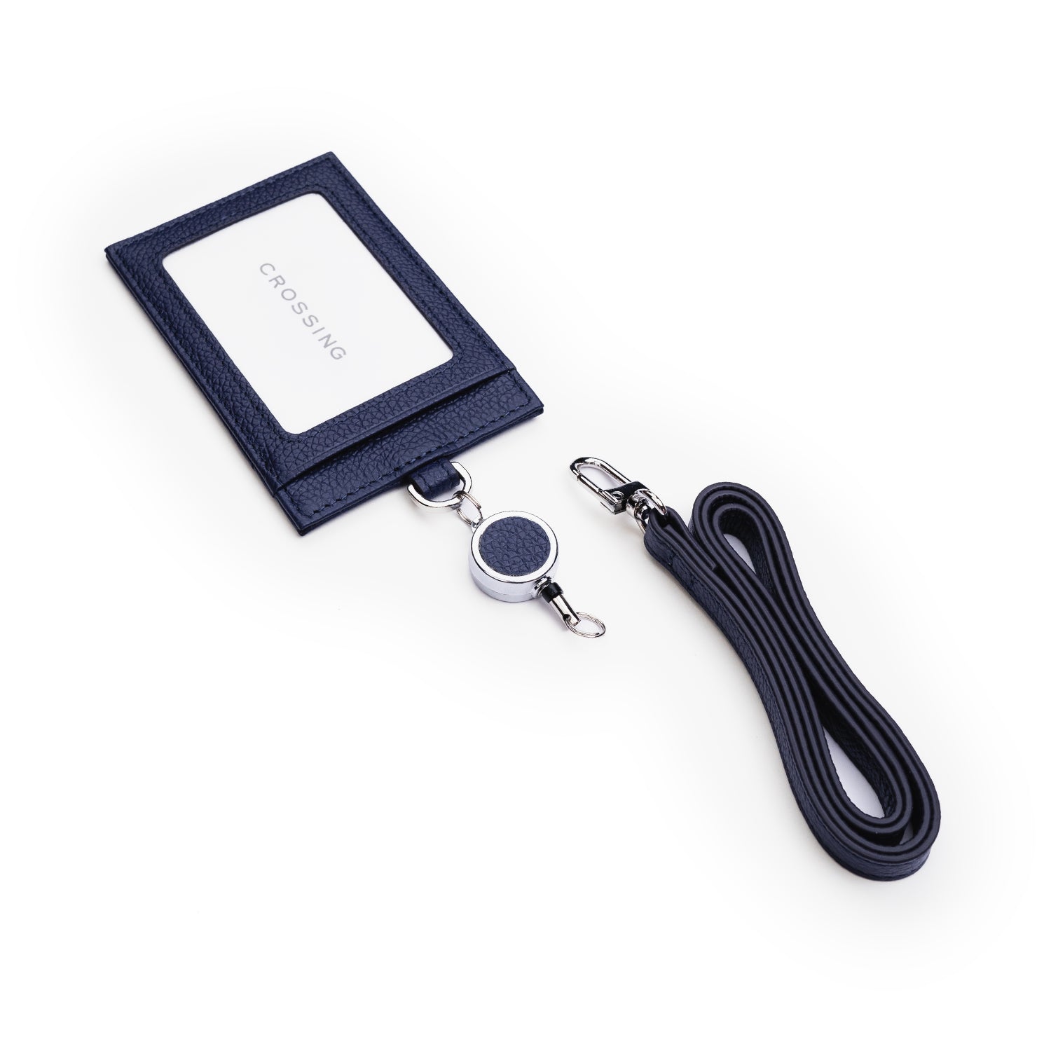 Crossing Milano Retractable Lanyard - Barcoss Navy