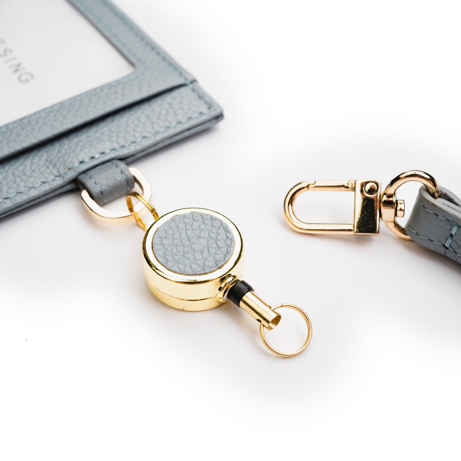 Crossing Milano Retractable Lanyard - Pigeon