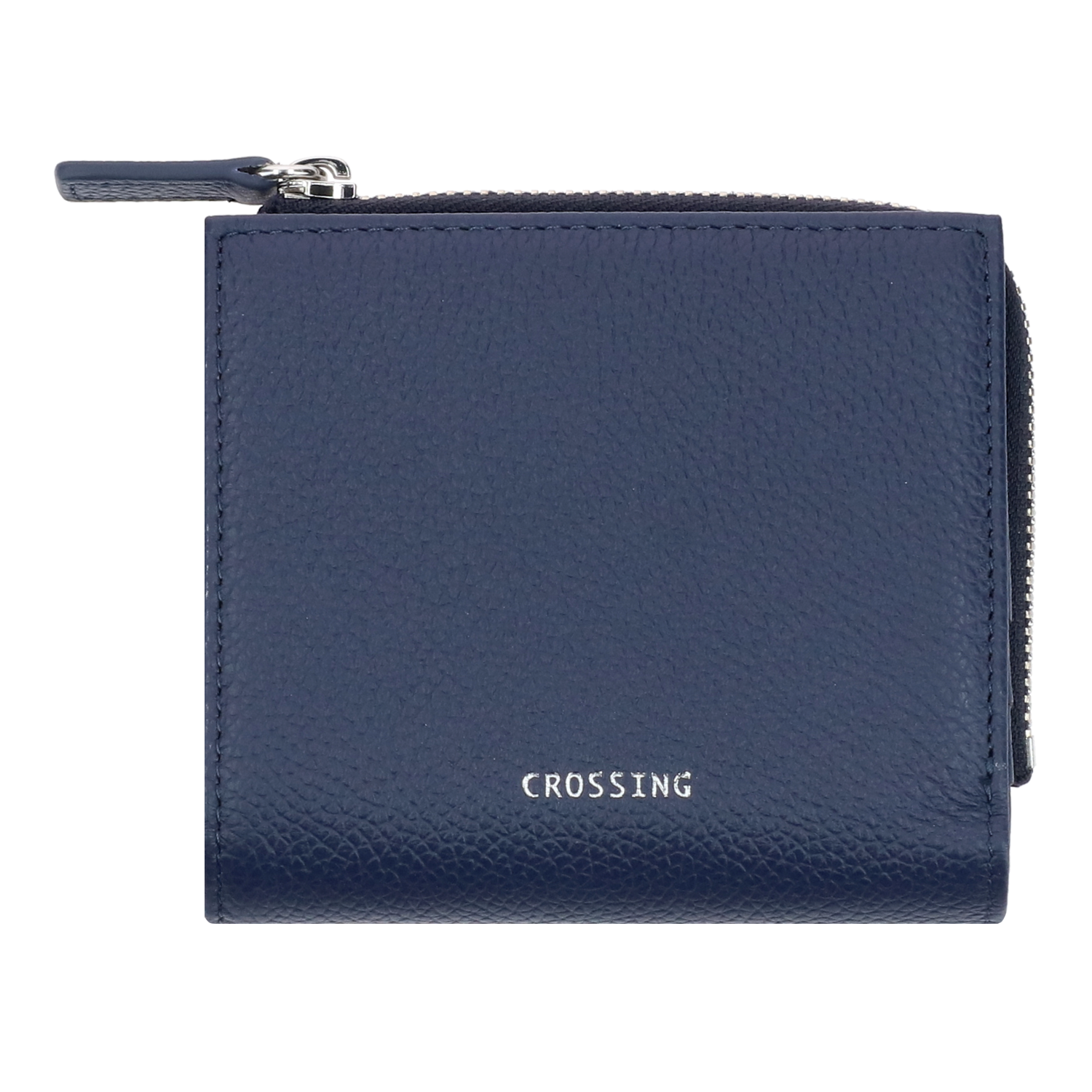 Crossing Milano Small Zip Wallet Rfid - Barcos Navy