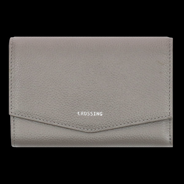 Crossing Milano Trifold Wallet Rfid - Grey