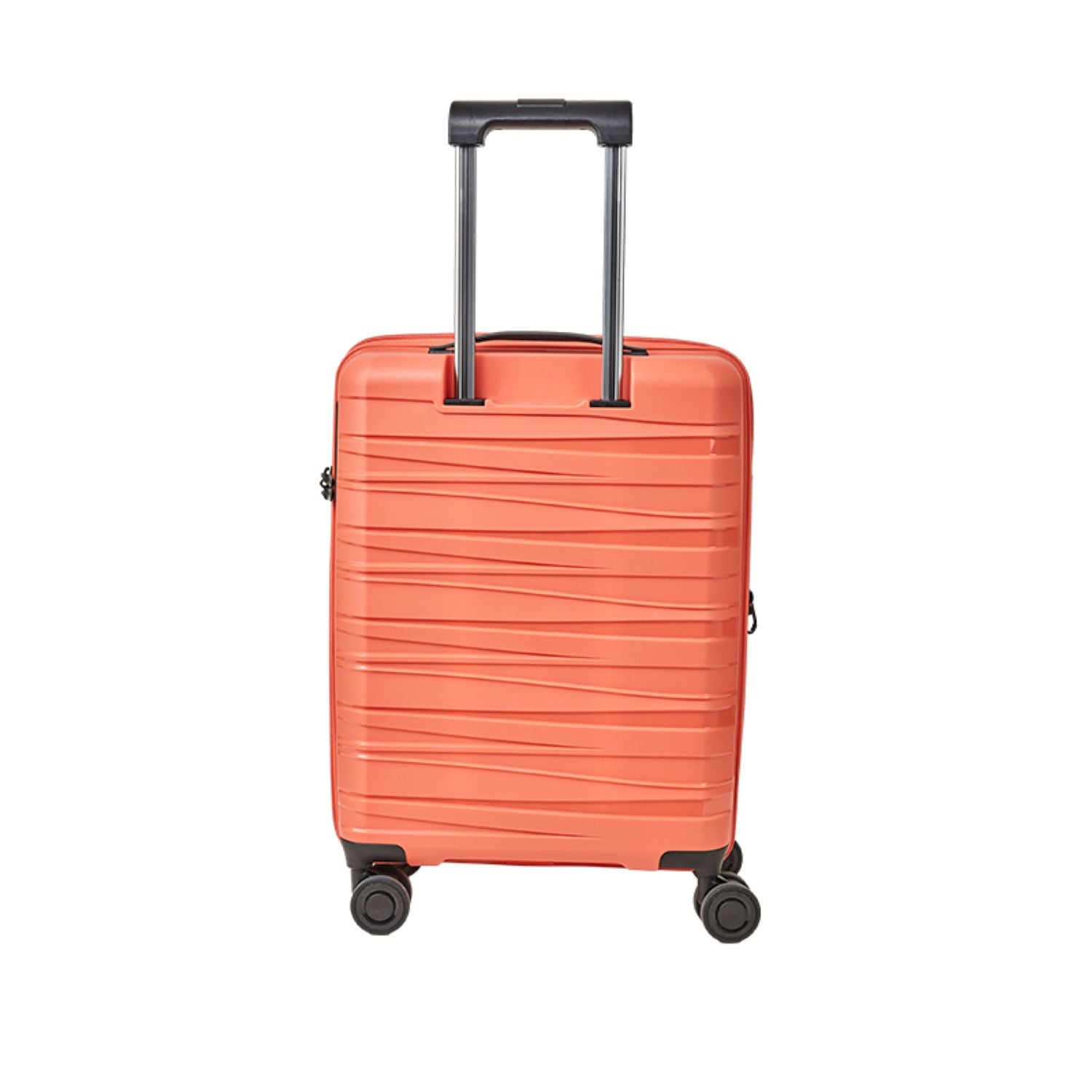 Crossing Supra Polypropylene Expandable 20" Carry On Luggage Spinner - Tangerine Red