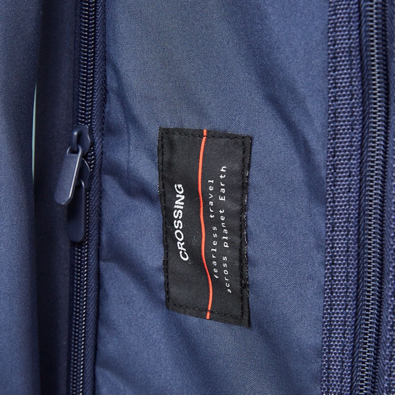 Crossing Supra Polypropylene Expandable 24" Medium Luggage Spinner - Blue