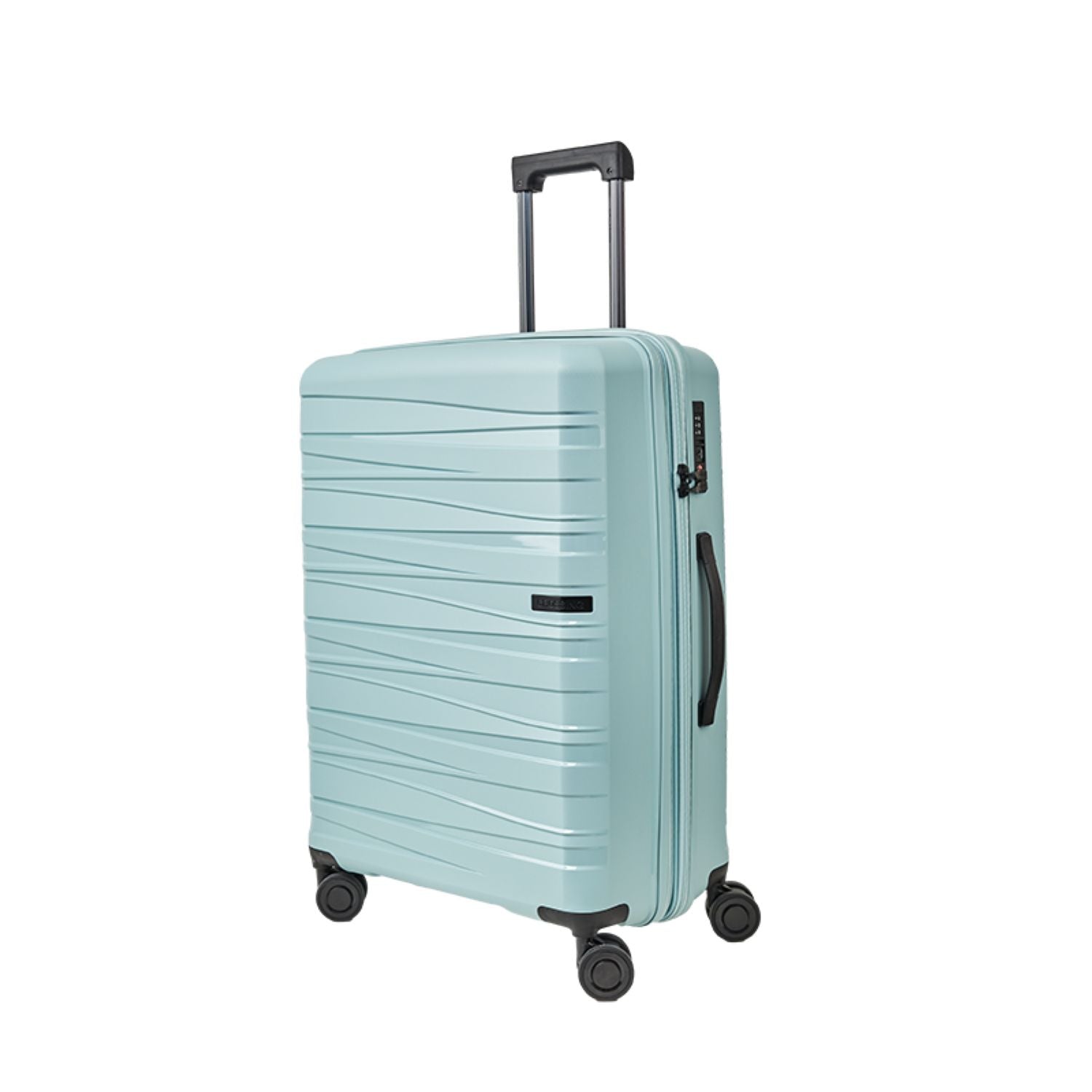 Crossing Supra Polypropylene Expandable 24" Medium Luggage Spinner - Blue
