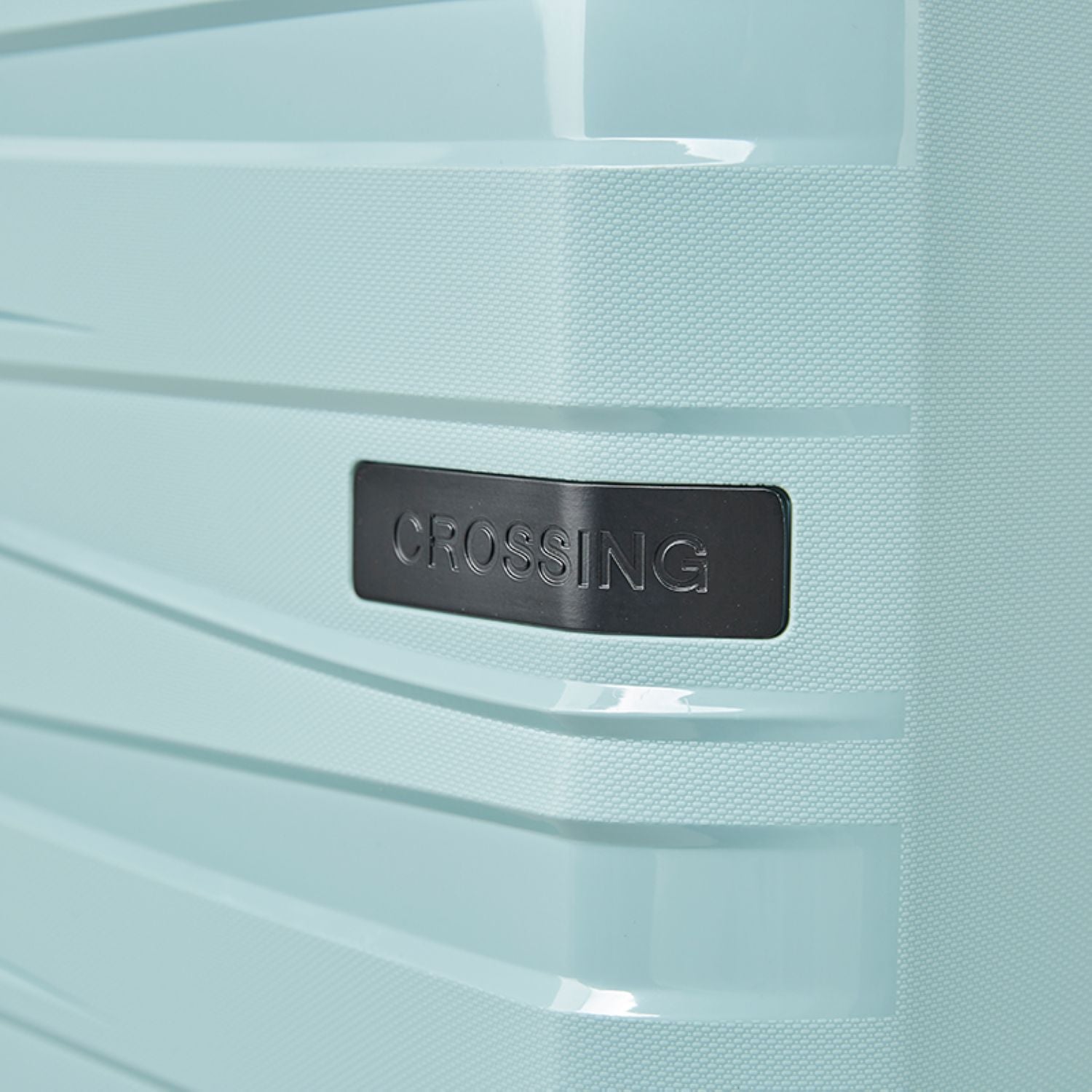 Crossing Supra Polypropylene Expandable 24" Medium Luggage Spinner - Blue