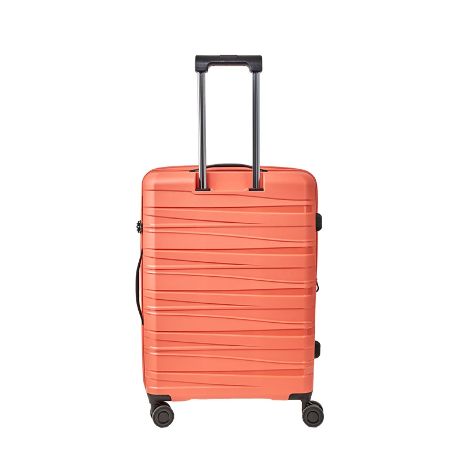 Crossing Supra Polypropylene Expandable 24" Medium Luggage Spinner - Tangerine Red