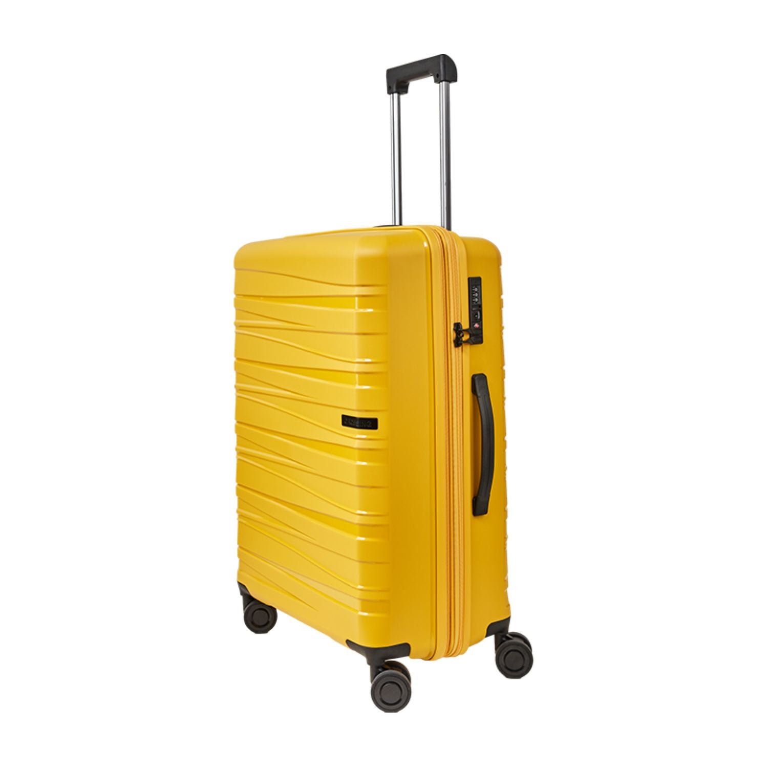 Crossing Supra Polypropylene Expandable 24" Medium Luggage Spinner - Yellow