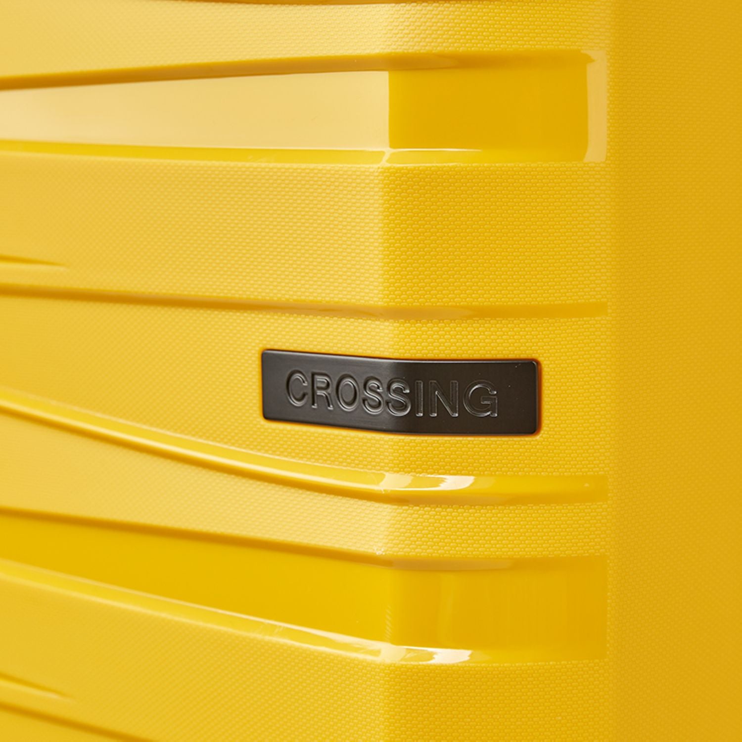 Crossing Supra Polypropylene Expandable 24" Medium Luggage Spinner - Yellow