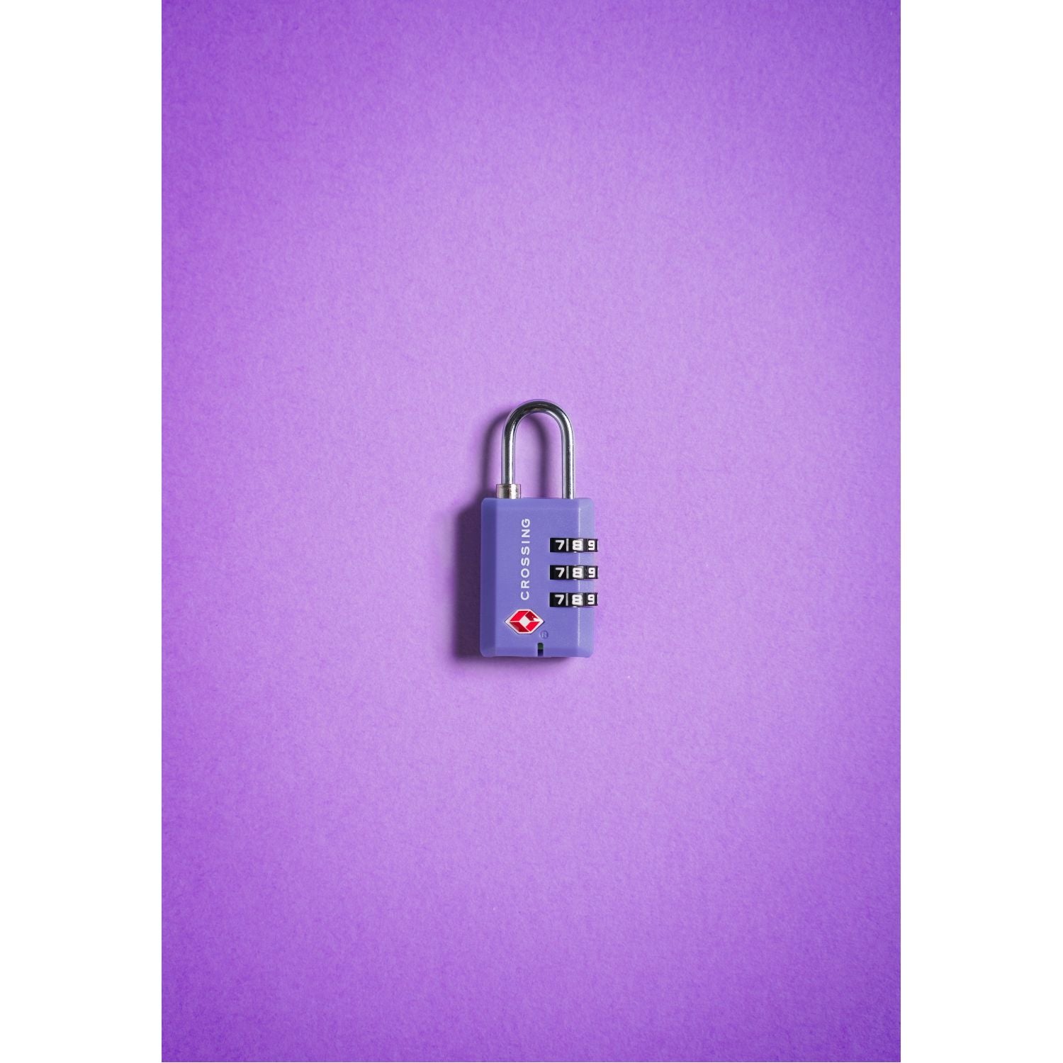 Crossing Ultra-Light TSA 3-Dial Travel Lock - Peri Blue