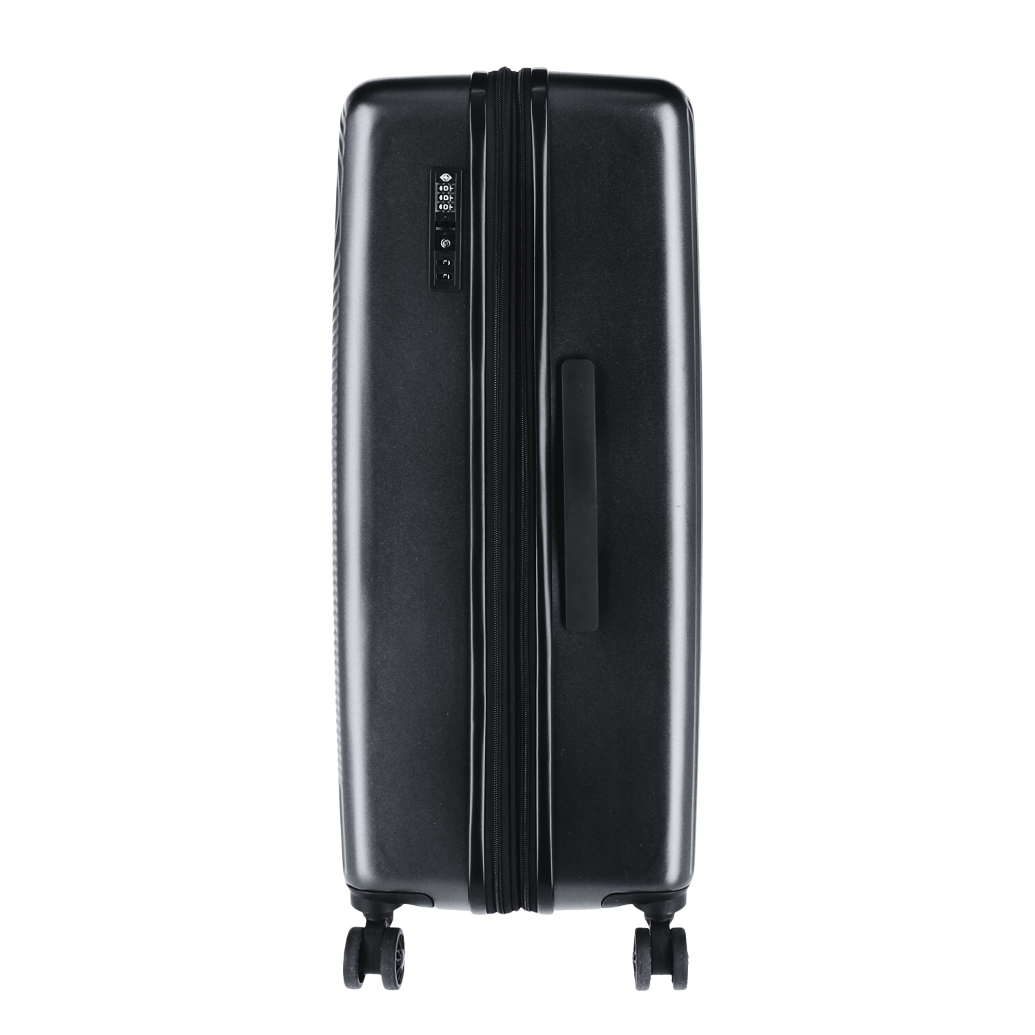 Crossing Wanderer Polycarbonate Expandable 24" Medium Luggage Spinner - Black