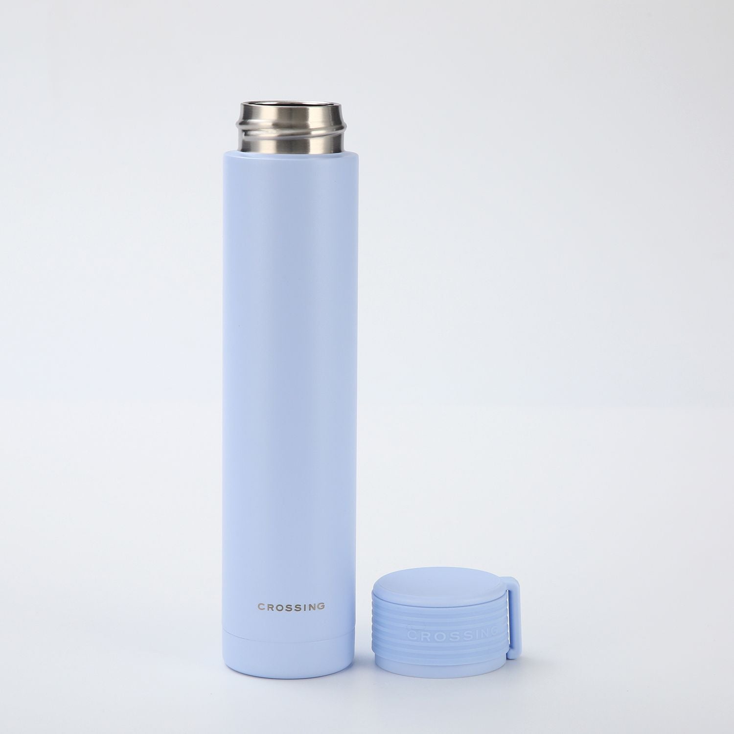Crossing Compact Slim Insulated S/S Bottle 250ml - Sky Blue
