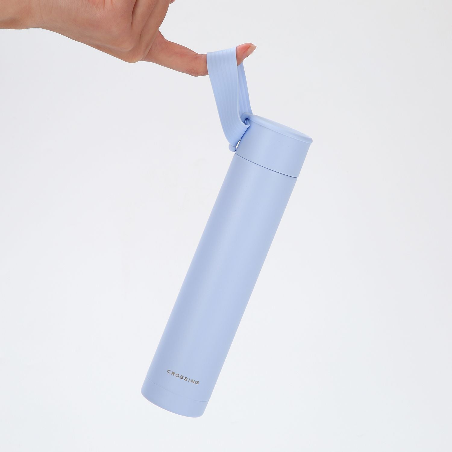 Crossing Compact Slim Insulated S/S Bottle 250ml - Sky Blue
