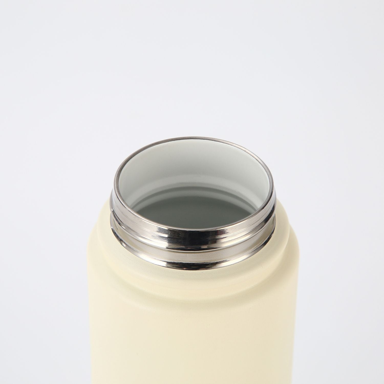 Crossing Urban Ceramic S/S Insulated Flat Cap Bottle With Handle 400ml - Cotton Heirloom Blue (Mix)