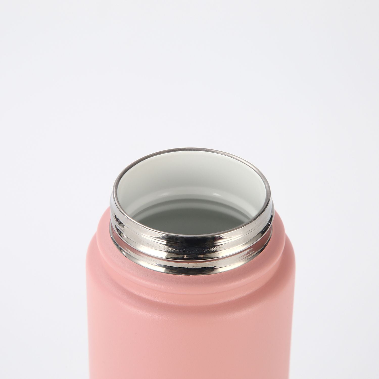 Crossing Urban Ceramic S/S Insulated Flat Cap Bottle With Handle 400ml - Dusty Rose Pistachio (Mix)
