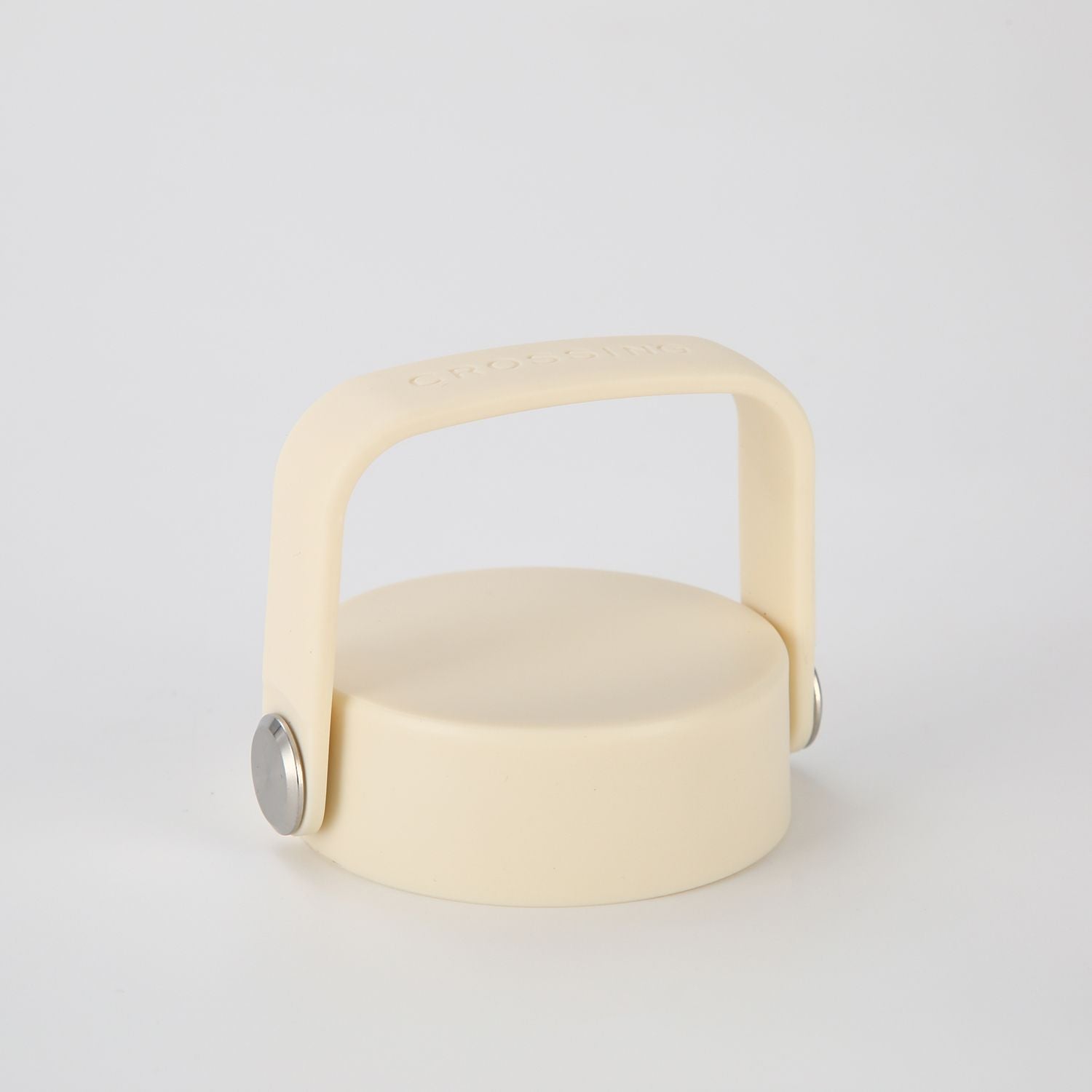 Crossing Urban Ceramic S/S Insulated Flat Cap Bottle With Handle 400ml - Heirloom Blue Cotton (Mix)