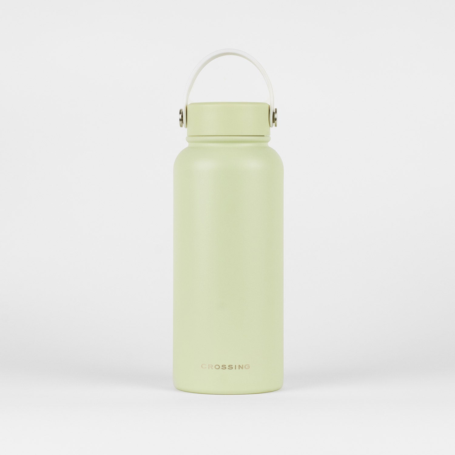 Crossing Urban Insulated S/S Bottle W Handle 950ml - Pistachio