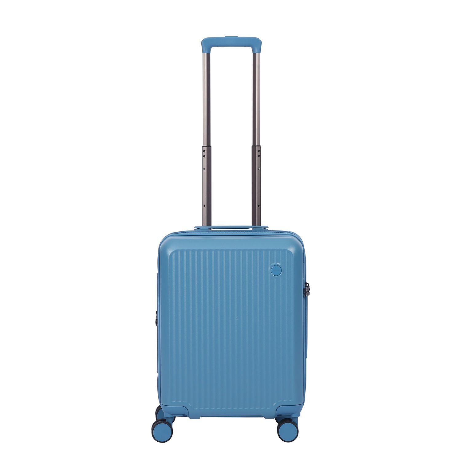 Crossing Vive Polycarbonate Expandable Carry On Luggage T20 - Blue
