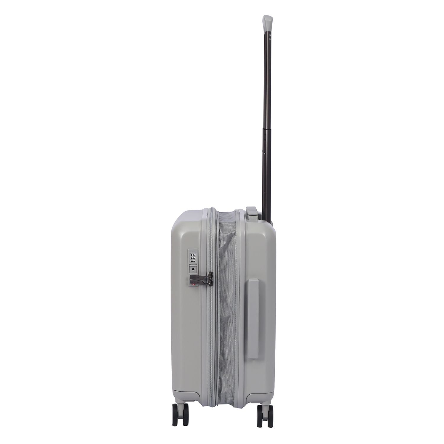 Crossing Vive Polycarbonate Expandable Carry On Luggage T20 - Grey