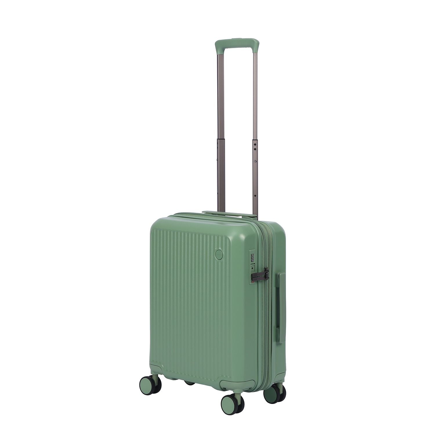 Crossing Vive Polycarbonate Expandable Carry On Luggage T20 - Sage Green