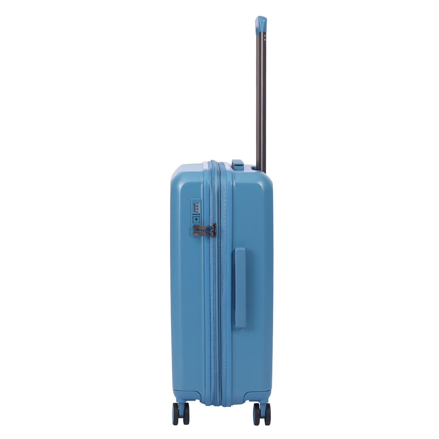 Crossing Vive Polycarbonate Expandable Medium Luggage T25 - Blue