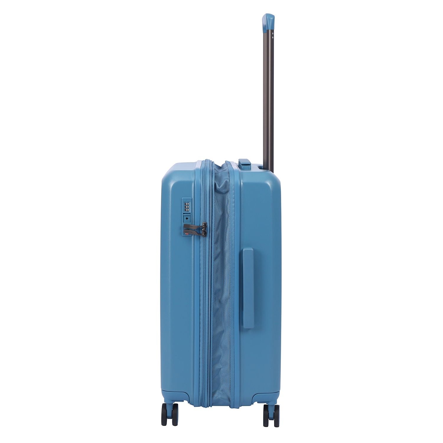 Crossing Vive Polycarbonate Expandable Medium Luggage T25 - Blue