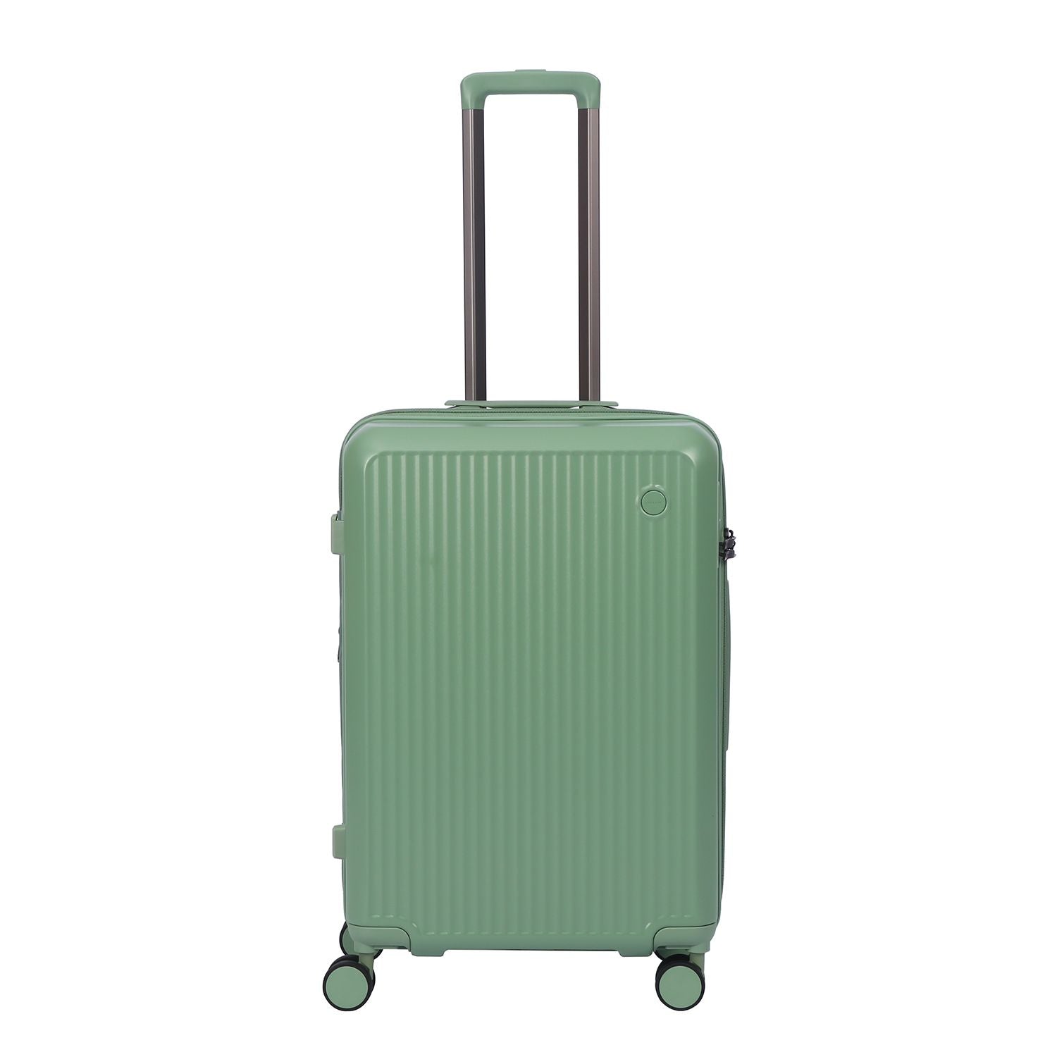 Crossing Vive Polycarbonate Expandable Medium Luggage T25 - Sage Green