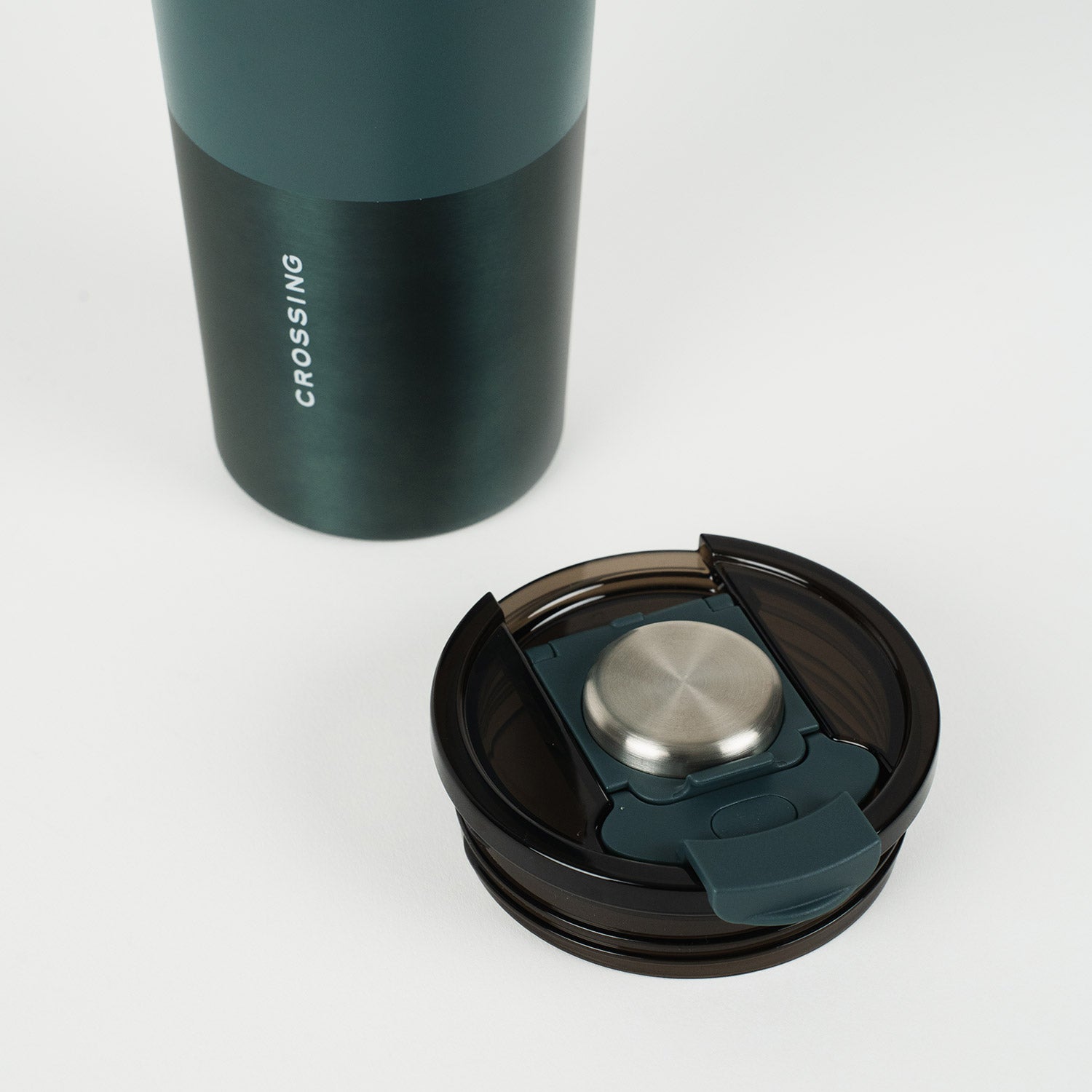 Crossing Volt Insulated Stainless Steel Straw Tumbler 710ML - Squash