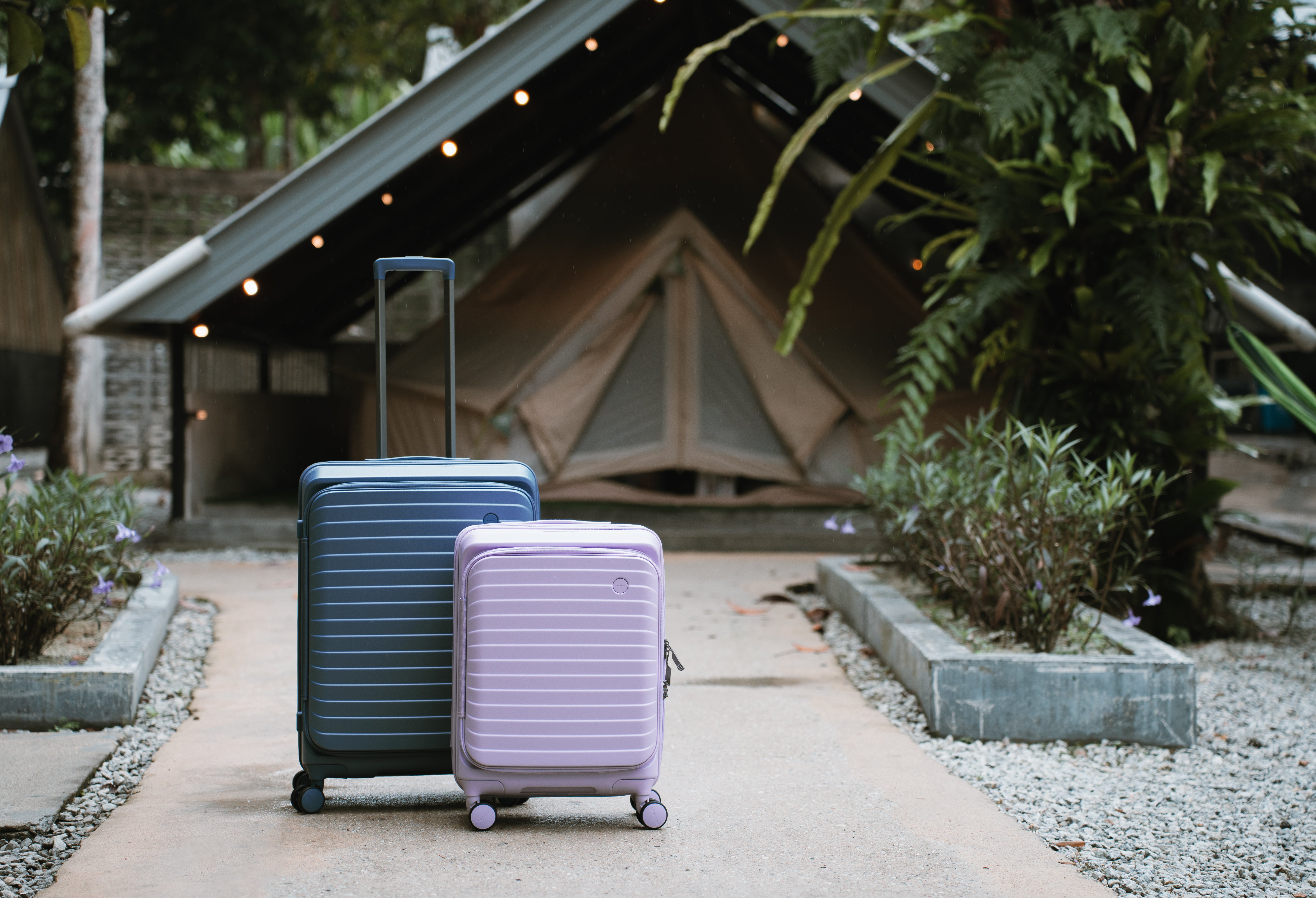 CROSSING INVI 30" Large Expandable Luggage With Front & Middle Access V3 - Squash