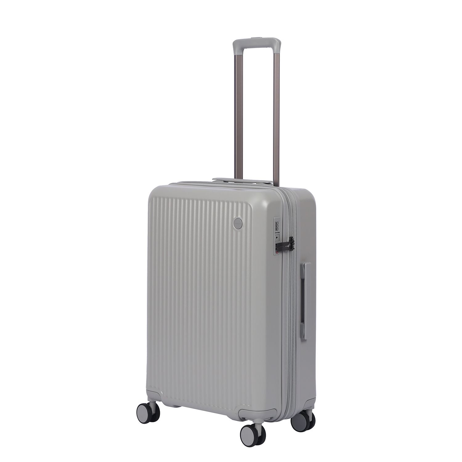 Crossing Vive Polycarbonate Expandable Medium Luggage T25 - Grey