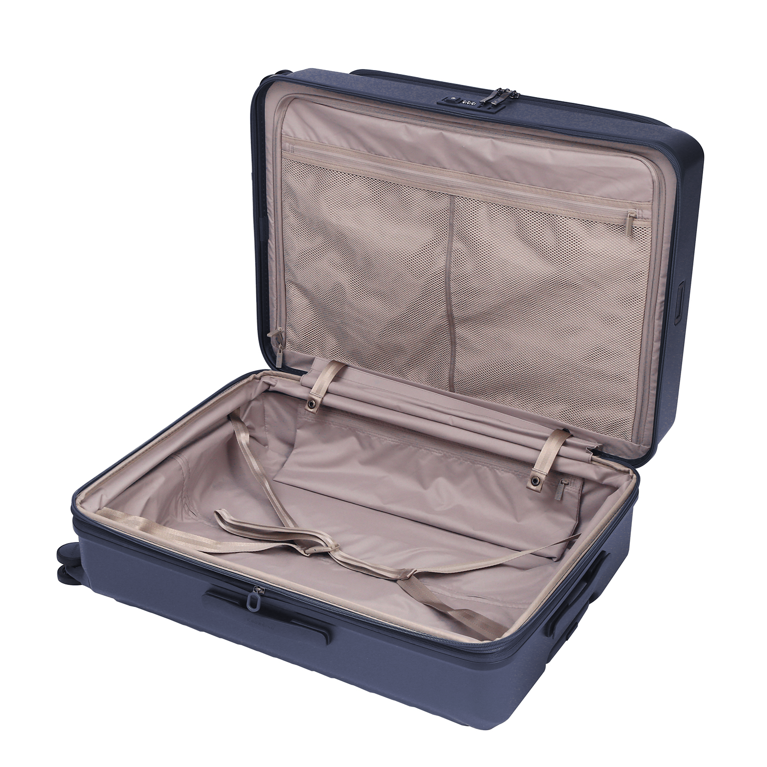 CROSSING INVI 30" Large Expandable Luggage With Front & Middle Access V3 - Dark Blue