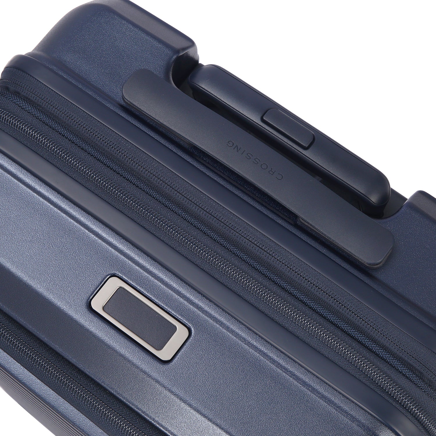 CROSSING INVI 20" Carry On Expandable Luggage With Front & Middle Access V3 - Dark Blue