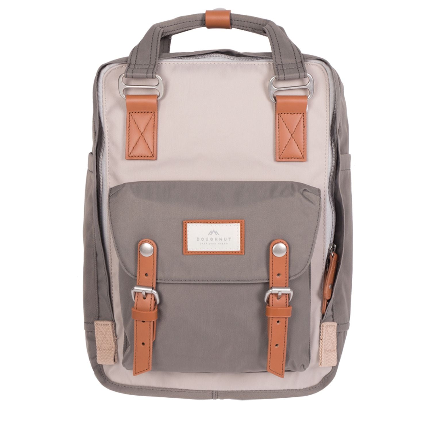 Doughnut Macaroon - Ivory X Light Grey