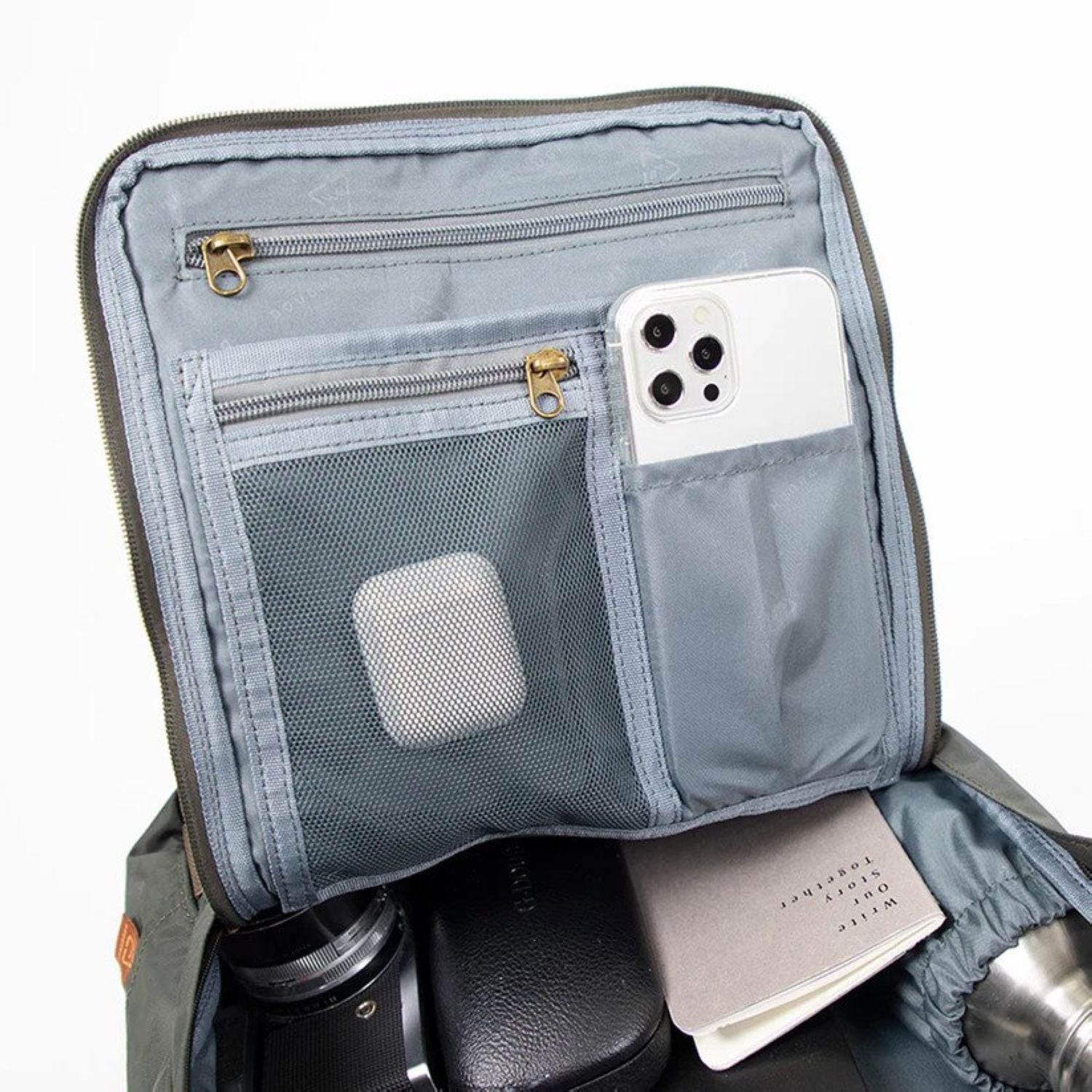 Doughnut Macaroon Jungle Series - Charcoal X Teal